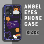 iPhone'i jaoks Samsung Huawei Honor Xiaomi Redmi OPPO Realme Vivo telefoni&uuml;mbris, v&auml;rvitud muster, pehme kummist t&auml;iskaanega kaamera kaitse disain kest Realme 10 Pro 5G must