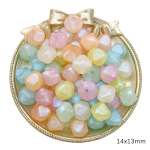 Akr&uuml;&uuml;list l&auml;bipaistvad sinised helmed meisterdamiseks kaelakee k&auml;ev&otilde;ru k&otilde;rvar&otilde;ngad ehted k&auml;sit&ouml;&ouml; tarvikud 10mm 500g