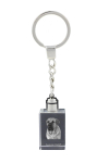 Boerboel, South African Mastiff - Crystal key ring with dog photo, illuminated key ring, unique gift by Art-Dog brand