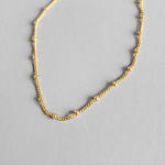 100 % S925 Sterlingh&otilde;be Klassikaline Isikup&auml;rane Kaelakee Korea H&otilde;beehe 45cm kuld