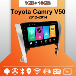 Android Carplay autoraadio Toyota Camry V50 2012-2014 multimeediumipleieri peakomplekti stereo GPS-navigatsioon BT WIFI 2+32GB 1+16GB