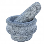 M&ouml;rt ja uhmrin V&uuml;rtsikivi Komplekt Okhli Press Halbatta Haral Mikser Looduslik Traditsiooniline 12.7cm