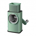 Multifunktsionaalne k&ouml;&ouml;giviljal&otilde;ikur Rotary riiv Kartuli redise kraapimiseks ja viilutamiseks j&auml;medad koduk&ouml;&ouml;gi t&ouml;&ouml;riistad roheline