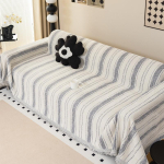 Paksenatud Chenille Puuvillane L&otilde;ng Diivanikate Diivanitekk Lihtne Padi Ins Tuuleliivane Karvane R&auml;tik Moodne L&otilde;unatekk Diivanir&auml;tik 180x130cm gray