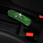 Rhinestone auto k&auml;sipiduri kate nahast auto libisemisvastane kaitse, kaunistus universaalne teemant autotarvikud interj&ouml;&ouml;r