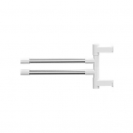 Roostevastane k&auml;ter&auml;tikuivati ​​Stabiilne praktiline vannitoa seinakonksus Dual Layer