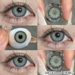 EYESHARE Color Contact Lenses Light Blue Spectacle Lenses Brown Contact Lenses Brown Gray Spectacle Lenses Color Cosmetic Green Lenses 1Pair
