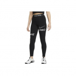 Nike Pro Logotr&uuml;kiga k&otilde;rge v&ouml;&ouml;kohaga kitsa l&otilde;ikega retuusid Naiste retuusid Must DX0080-010 XS