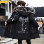 Sulejope Trend, Meeste riided, Talvine, Keskmine ja pikk osa, Vaba aeg, puuvillased r&otilde;ivad, suur suurus M