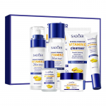 &Otilde;htune priimula E-vitamiini parandav k&otilde;rge niisutav kuueosaline komplekt kortsude- ja vananemisvastast nahka hooldav niisutav komplekt