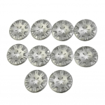 10 tk For FORD Isolatsiooniga metallklambri p&otilde;hjad kandiku heitgaaside soojuskaitsed metallist vedruseib kinnitusklambrid mutter Premium osad CHINA