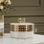 1 tk kaanega suupistevaagen, p&ouml;&ouml;rlev &otilde;unakauss &otilde;nnekassiga, jaotatud toiduhoidik, toidu hoiukorraldaja kommide, p&auml;hklite, kuivatatud puuviljade jaoks 2 Layers valge