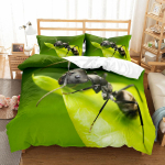 Sipelga Tekikott Komplekt Kerge Pehme Pol&uuml;ester Tekikott Lastele Loomade Armastajale Voodipesukomplekt Padjap&uuml;&uuml;riga Tekikate EU single(135x200cm)