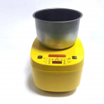 5L riisikeetja koduseks kasutamiseks, suure mahutavusega, multifunktsionaalne intelligentne supikeetja burgundiapunane