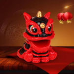 Wake Lion ehisfiguurid Hiina stiilis lauaskulptuur Erksad lauaehted tupsupeafiguur kodumajapidamiseks must