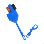 Golfiklubi harjade tarvikud Ergonoomilise k&auml;epidemega mitmeotstarbeline puhastusvahend soonte puhastamiseks must