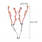 Kiiver 4-&uuml;hes Kiiver LED k&uuml;lma valguse modifitseerimiskomplekt Jalgrattakiivri lambiriba Valgussignaali kleebis &Ouml;ise s&otilde;idusignaaliga kiivri valgus DIY D
