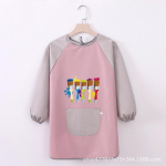 Laste maalimisp&otilde;ll Veekindel pikkade varrukatega p&otilde;lled Lasteaia Kunst Smock Baby Eating Bib Kids p&otilde;ll height 100-120cm