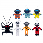 2024 7 in 1 Lethal Company pl&uuml;&uuml;sist m&auml;nguasjad puuvillane pl&uuml;&uuml;sm&auml;nguasi