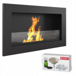 Seinale paigaldatav Bioetanool kamin GOLF T&Uuml;V komplekt