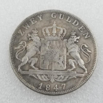 1847. aasta Saksamaa kollektsioneeritavad m&auml;lestussuveniirid H&otilde;bem&uuml;ndid mitmev&auml;rviline