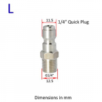 Survepesuri p&uuml;stoli toru bajonett-adapter lumevahust toru adapter k&otilde;rgsurve-autopesuri vahup&uuml;stoli otsiku pistik Karcherile