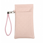 Reisimiseks kaasaskantavad p&auml;ikeseprillide hoiukoti &uuml;mbris Pehmest PU-nahast prillide organiseerimiskott naistele, meestele One Size must