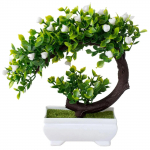Kunstlik taim bonsai simuleeritud puu potitaim kunstlilled s&ouml;&ouml;gilaud potitaim j&otilde;ulukaunistus