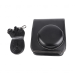 Kaitsev kaamera&uuml;mbris Mini 40 PU nahast mini kiirkaamerakotti reguleeritava &otilde;laga must