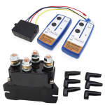 12V 400A HD vintsi kaugjuhtimiskontaktori vintsi juhtimise solenoidrelee Twin juhtmevaba kaugtaaste auto mootorratta tarvikud