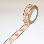 Masking tape - Flocons style tapisserie