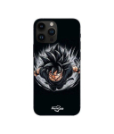 Coque de t&eacute;l&eacute;phone - Maniacase - Iphone 15 Pro Max - Souple - Silicone - Dragon ball Black goku must
