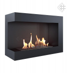 Seinale paigaldatav Bioetanool kamin DELTA 700 T&Uuml;V vasakpoolne