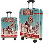 Reisipagasi katted kohvrile, kohvri katte pagasikaitse, tolmukindel, vastupidav elastne, sobib 18&ndash;32-tollisele pagasile M(22-25inch suitcase)
