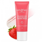 DOT & KEY Maasikakaste Strobe Kreem N&auml;onaha S&auml;ra Kreem | Niisutaja & Highlighter | Niiske Glasuuritud Vahetu S&auml;rale | Unisex | 30 ml