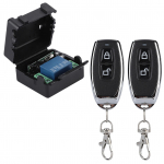 12 V &uuml;hesuunaline juhtmevaba kaugjuhtimisl&uuml;liti releemooduli vastuv&otilde;tja ja saatja