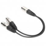 JORINDO JD6068 XLR isane ja topelt XLR emane kaabel YT-t&uuml;&uuml;pi jaotur o mikrofonikaabel 0,3 M