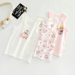 3-pakk suviseid laste bambuspuuvillast varrukateta multifilmvestid - 100% puuvillast hingavad pidžaamad poistele ja t&uuml;drukutele Size 130 cm