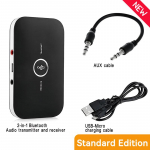 T&auml;iendatud Bluetooth 5.3 helisaatja vastuv&otilde;tja RCA 3,5 mm AUX pesa USB Dongle muusika juhtmevaba adapter auto arvutiteleri k&otilde;rvaklappide jaoks Standard Edition
