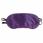 1 tk Silk Sleep Eye Mask Polsterdatud Varjuga Silmakaitse Plaaster Magamismask Silmamask must