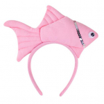 Kuldkala Peapael Kala Disain Kost&uuml;&uuml;m Juuksev&otilde;ru Reguleeritav Peapael Cosplay Rekvisiidid Peo Riietumine S&uuml;nnip&auml;evatarbed kollane