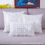 Pl&uuml;&uuml;sist litritega ristuvate joontega piiri&uuml;lene padjap&uuml;&uuml;r v&ouml;&ouml;kohatoega 30x50 cm Insert