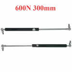 2 tk universaalseid 600N 300/350/400/450/500/550/600mm tugivardaid gaasvedrudele, autodele, haagissuvilatele, ustele, akendele, luukidele, paatidele, bussidele 600N 300mm