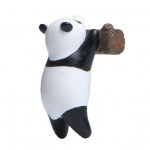 K&uuml;lmkapimagnet Armas Groveling Panda Eemaldatav tuhmumisvastane vaik 3D magnetiline k&uuml;lmkapp Kujudekoratsioon Kodukaunistus A
