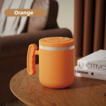 Kaasaskantav Automaatne Segamiskruus USB 304 Roostevabast Terasest Elektriliselt P&ouml;&ouml;rlev Veekindel Piima Kohvitass Makaroni V&auml;rvi Blender Segisti oranž