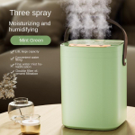 1,8L majapidamisaroominiisutaja, l&otilde;hnahajuti, suure mahutavusega USB-laaditav kolmekordne pihusti, 3 režiimi v&auml;ikese LED-&ouml;&ouml;valgusega roheline