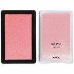 Tampon encreur - 9 x 6 cm - Plusieurs coloris disponibles Rose Clair