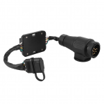 Haagise pistik Euroopa 13?Kinnita Ameerika 4 k&uuml;lge?Pistik Tagatule vooluahela juhtmestiku adapter Plug and Play
