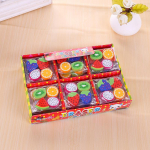 Loovad armsad multifilmilised puuviljakustutuskummid - Ideaalne kingitus &otilde;pilasele 4 Pieces/Pack