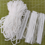 Facemasks Elastic Band Rope Round Lanyard Earloop String Earmuff Cord DIY Sewing Craft Accessories 3mm 20m nose clip 40pcs